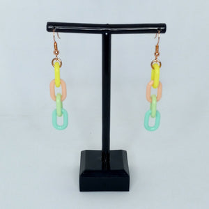Multicolor Link Earrings - 4