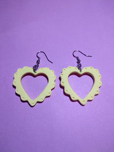 Lace Hearts Earrings