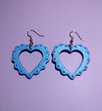 Load image into Gallery viewer, Lace Hearts Earrings
