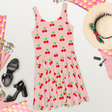 Load image into Gallery viewer, Cherry Skater Dress
