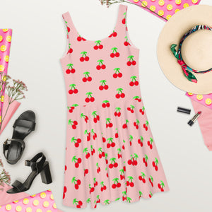Cherry Skater Dress
