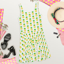 Load image into Gallery viewer, Pineapple Skater Dress
