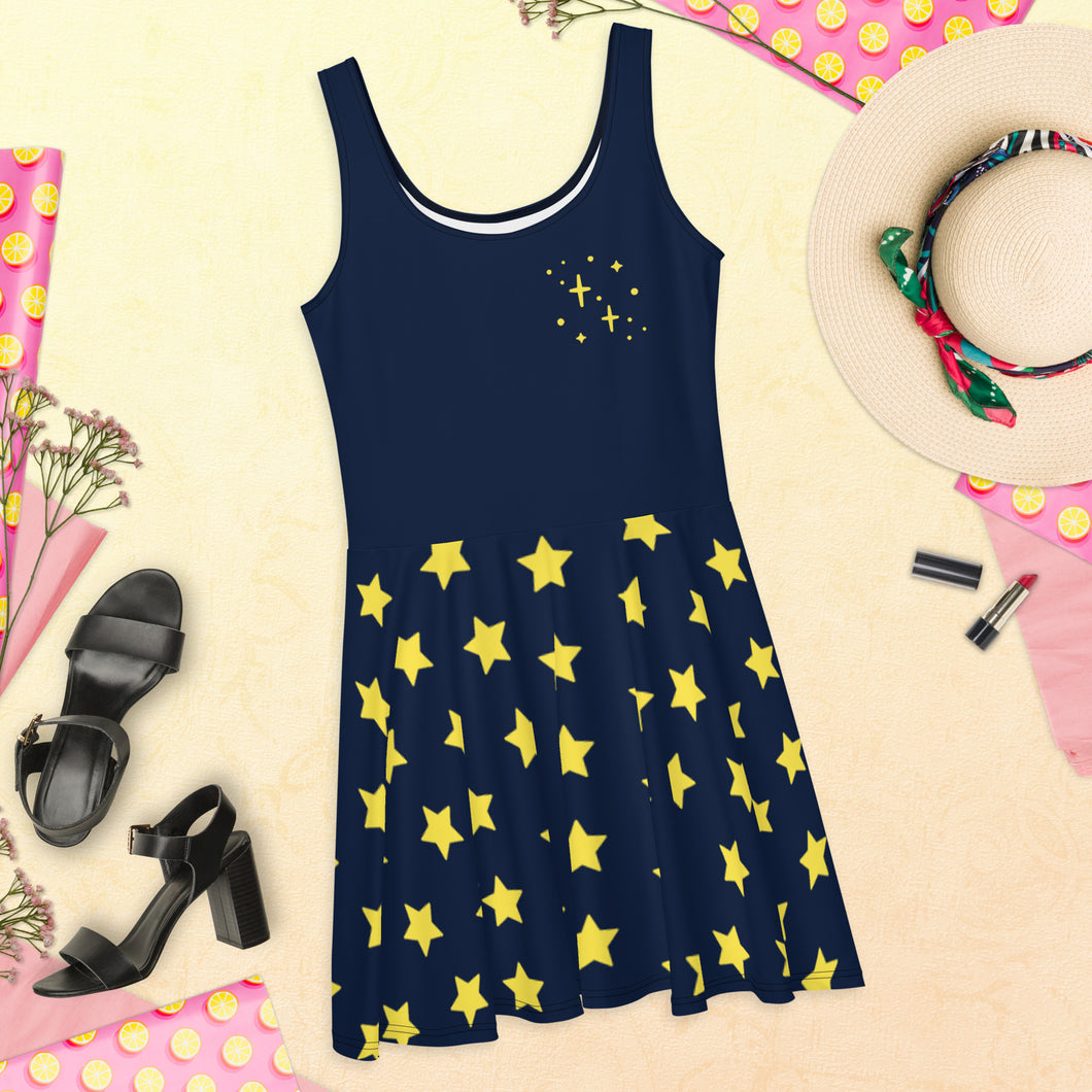 Starry Skater Dress