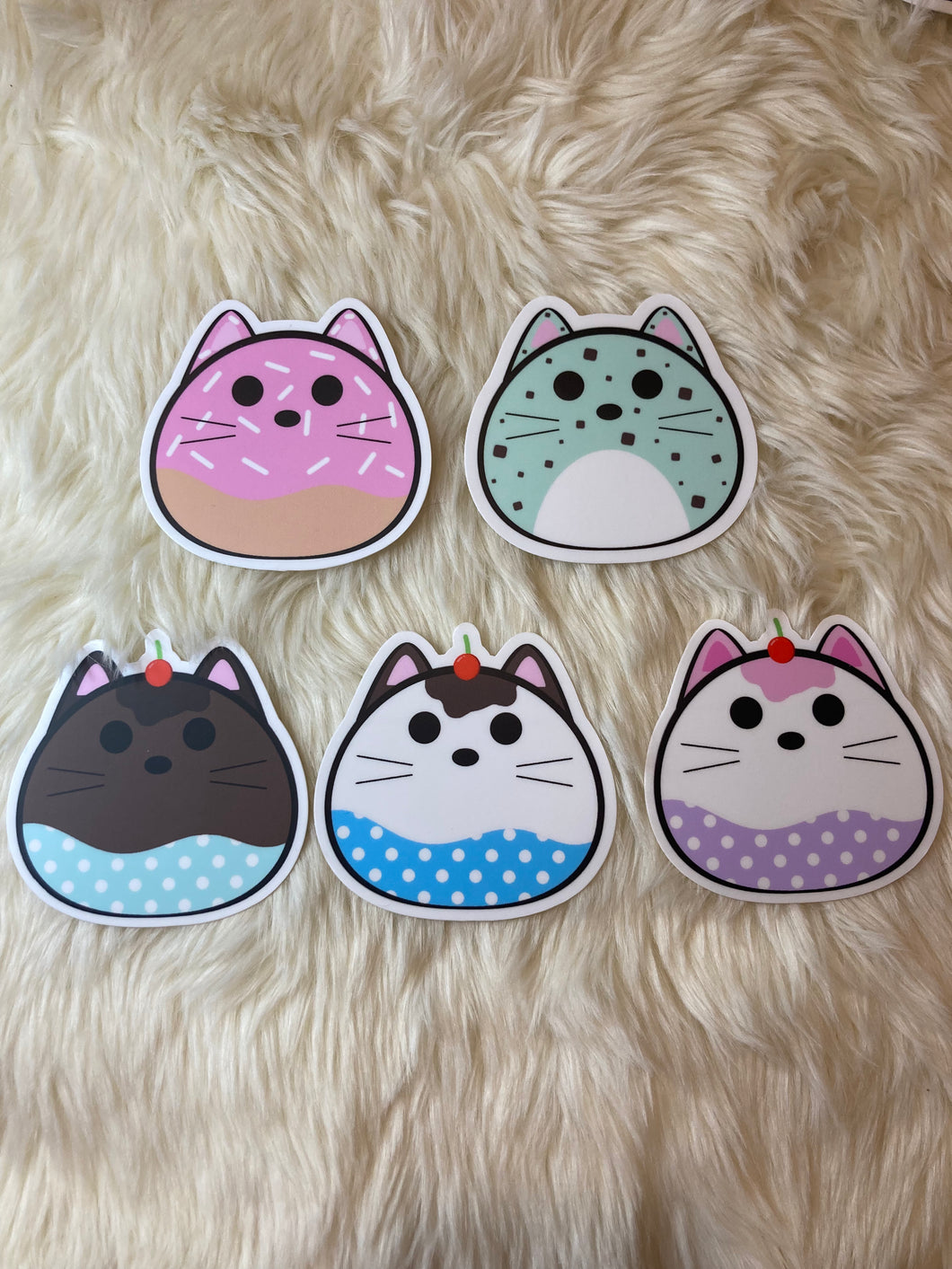Sweets Cat Stickers