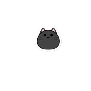 Black Cat Bubble-free stickers